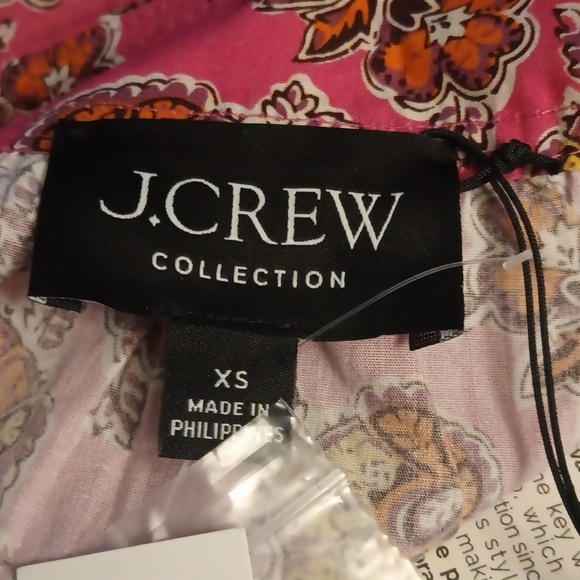 J. Crew Collection Printed Ratti Italian Fabric Maxi Dress - Picture 8 of 9